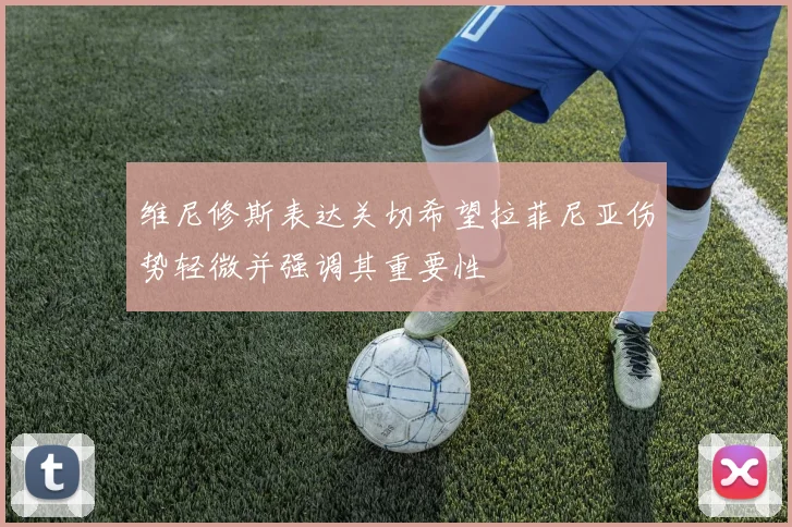 维尼修斯表达关切希望拉菲尼亚伤势轻微并强调其重要性